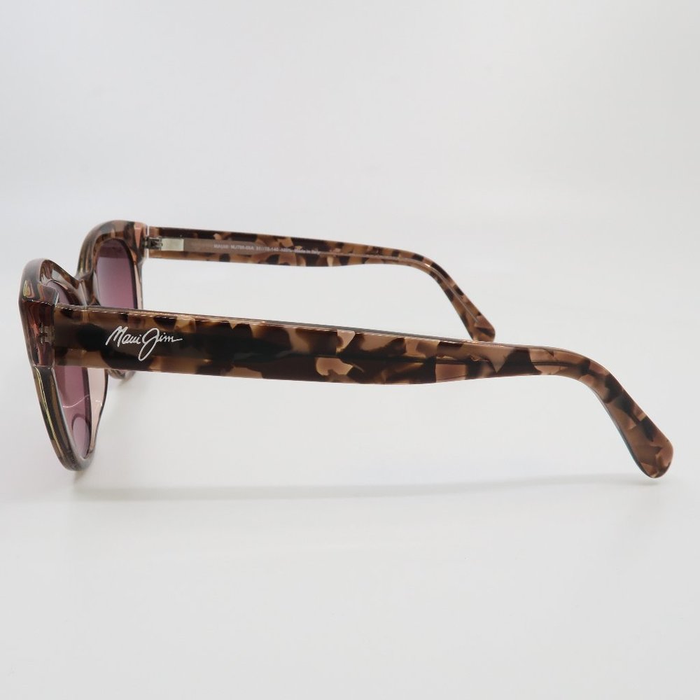 Maui Jim MJ 799-09A 51mm KUUIPO Tortoise/Maui Rose Polarized New Sunglasses. - Picture 4 of 7